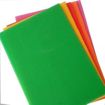 Die Cut 5mm Pp Corrugated For Printing Coloured Polypropylene Hollow Plastic Sheet White Board