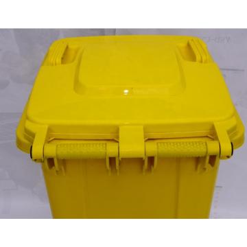 Large Capacity Volume 1100lt Plastic Mobile Garbage Container