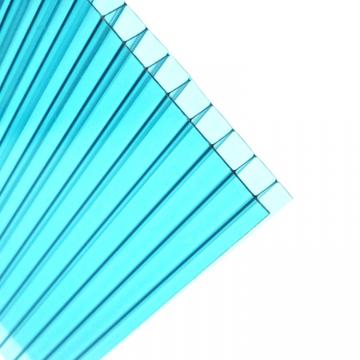UV Protection Polycarbonate 6mm Twin-Wall PC Hollow Sheet for Greenhouse