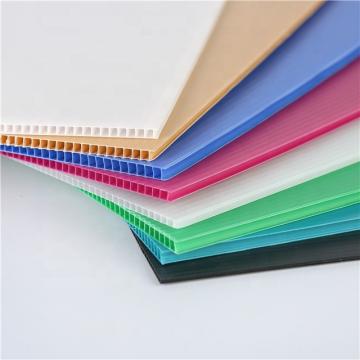 Factory Wholesale Price Plastic Packaging Box PP Corrugated Hollow Board Sheet