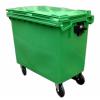 120L outdoor plastic garbage container #1 small image