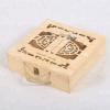 Custom Logo and Color FSC Certified Maple Vintage Wooden Wine Crate #1 small image