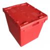 Heavy Duty Attached Lid Container Lidded Plastic Storage Box