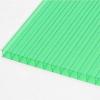 Aoci Clear/Blue-green Plastic Sheet Polycarbonate Hollow Sheet #2 small image