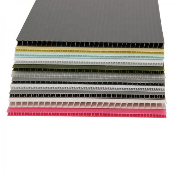 Eco-friendly polypropylene pp plastic hollow sheet board with ISO SGS certificate #1 image