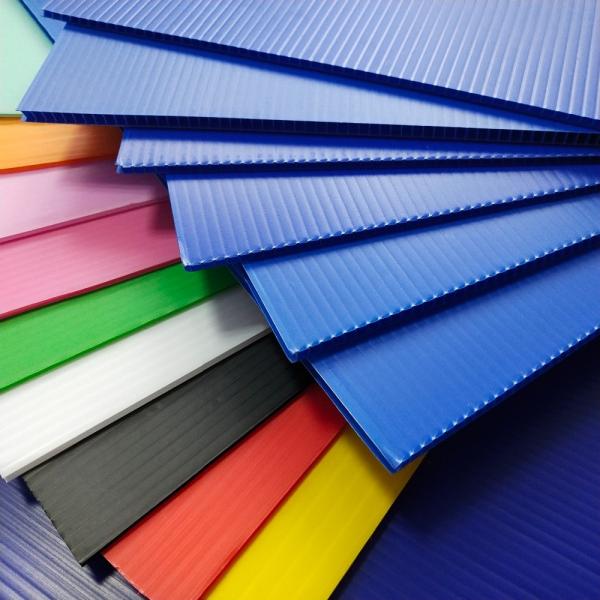 5mm 8mm Colourful Best Price PP Sheet/Flute Board/Corrugated Plastic Board Manufacturer for Protection and Signage and Box #2 image