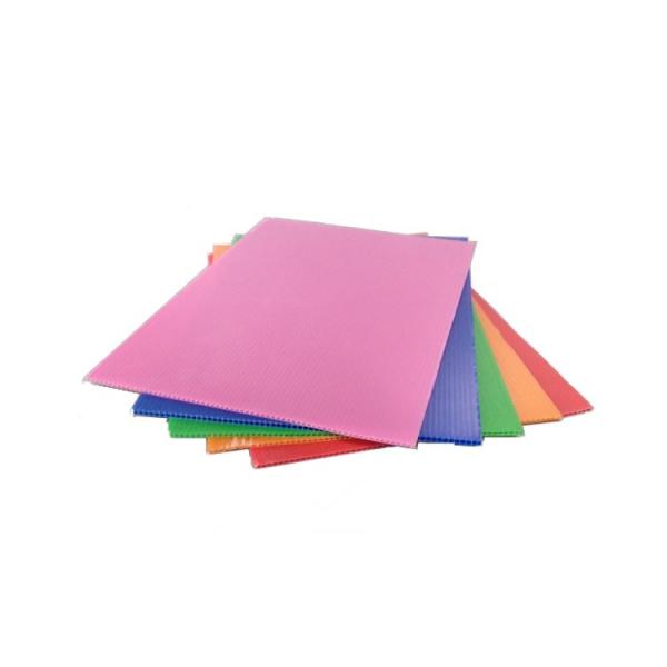 Colourful Polypropylene Corrugated Hollow pp Plastic Corflute Board #2 image