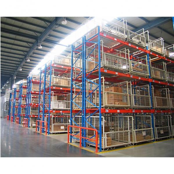 Heavy duty storage textiles fabrics warehouse foldable stackable metal textile pallet #1 image