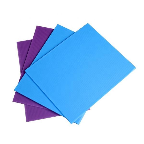 Colorful Hollow PP Sheet Corrugated Plastic Polycarbonate Sheet #3 image