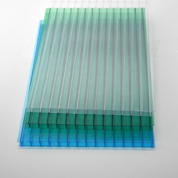Free Sample Quanfu Polycarbonate Twinwall Hollow PC Sheets for Greenhouse #3 image