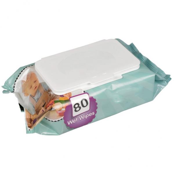 Alcohol Based Disinfectant Sachet Disposable Wet Wipes for Air Bus Ship Passengers #1 image